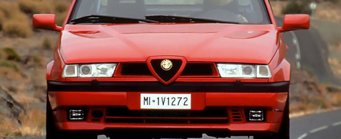 Alfa 155 Q4 i Lancia Dedra Integrale