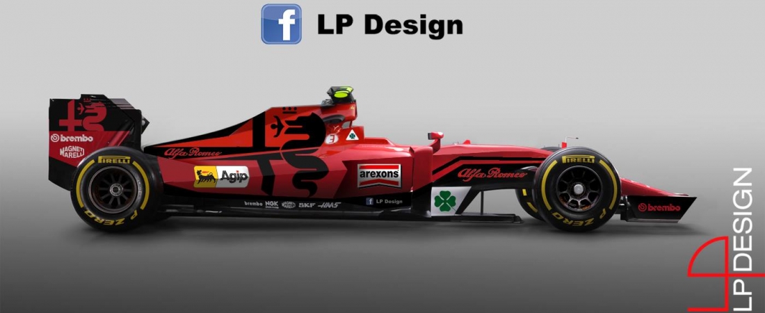 Alfa Romeo F1: Render za sanjarenje