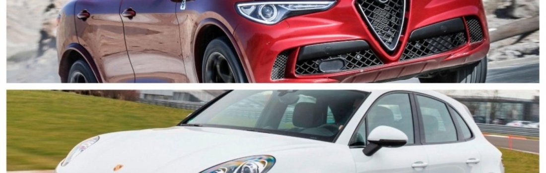 VIDEO: Alfa Romeo Stelvio Quadrifoglio vs. Porsche Macan Turbo