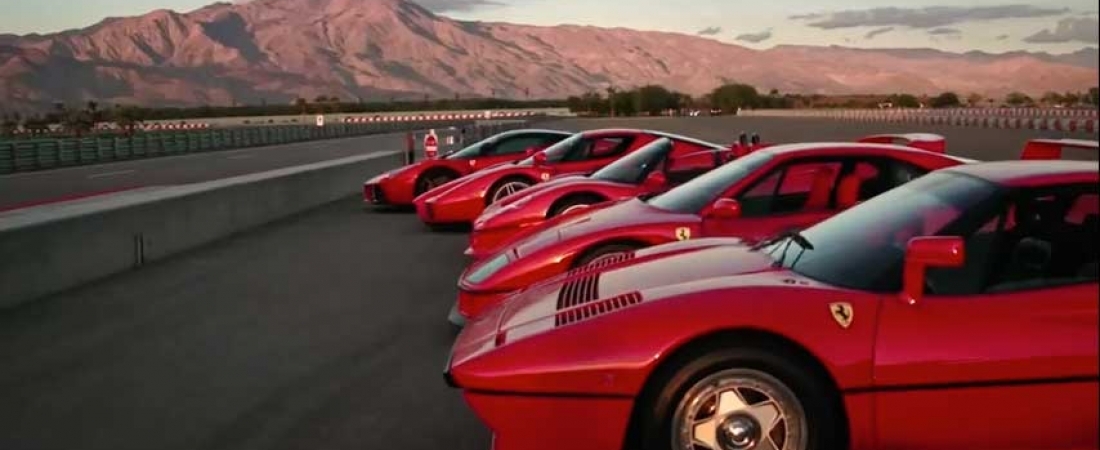 VIDEO: Pet Ferrari legendi na jednoj stazi